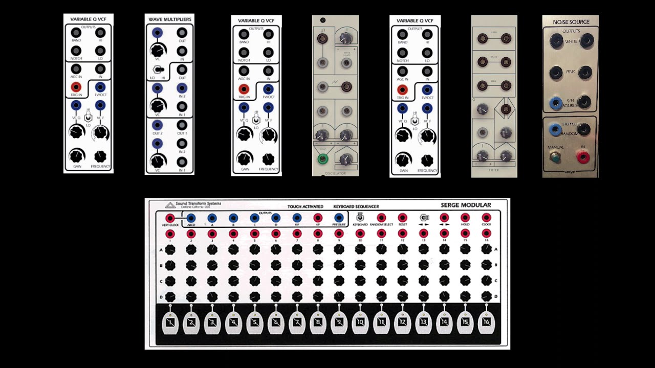 Serge TKB Pulse Sequenced Events