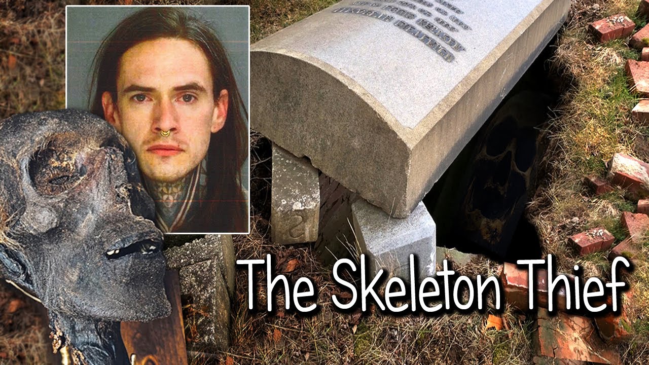 I found opened graves and crypts he robbed, at Mount Moriah