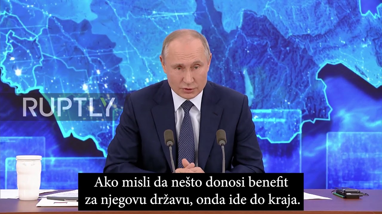 VLADIMIR PUTIN: ERDOGAN JE ČOVJEK OD RIJEČI