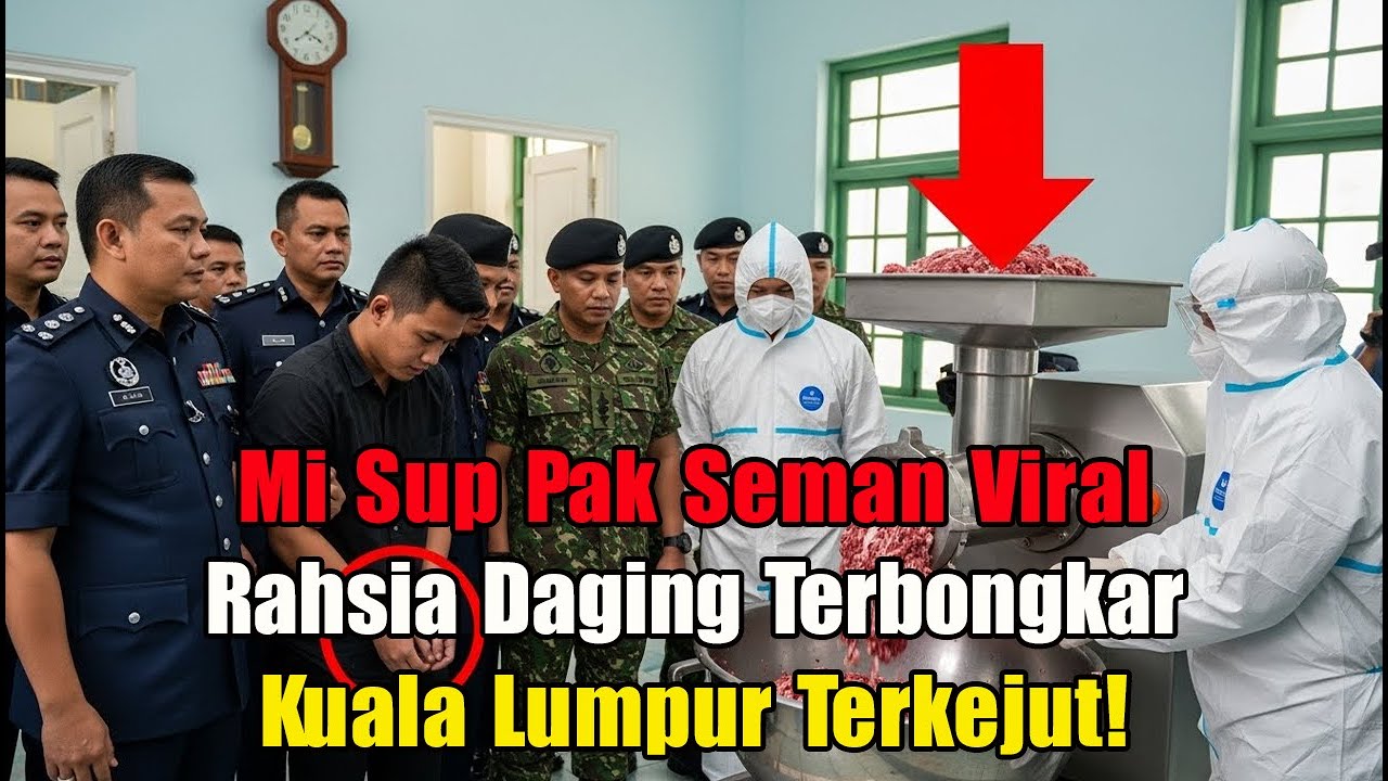 Rahsia Mi Sup Pak Seman Terbongkar: Dagingnya BUKAN Lembu! Pelajar Berani Bongkar Skandal!