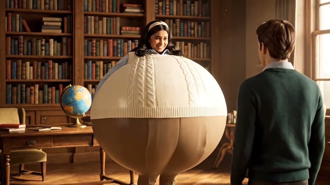 Female Inflation Transformations | Watch Me Blowup! 05 #veo3 #ai