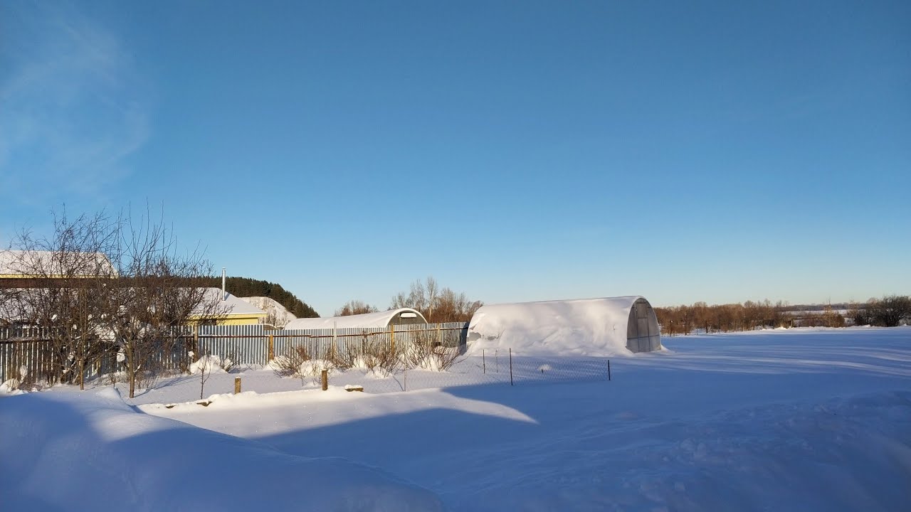 Жизнь зимой на Даче//Мороз крепчает, сижу дома//