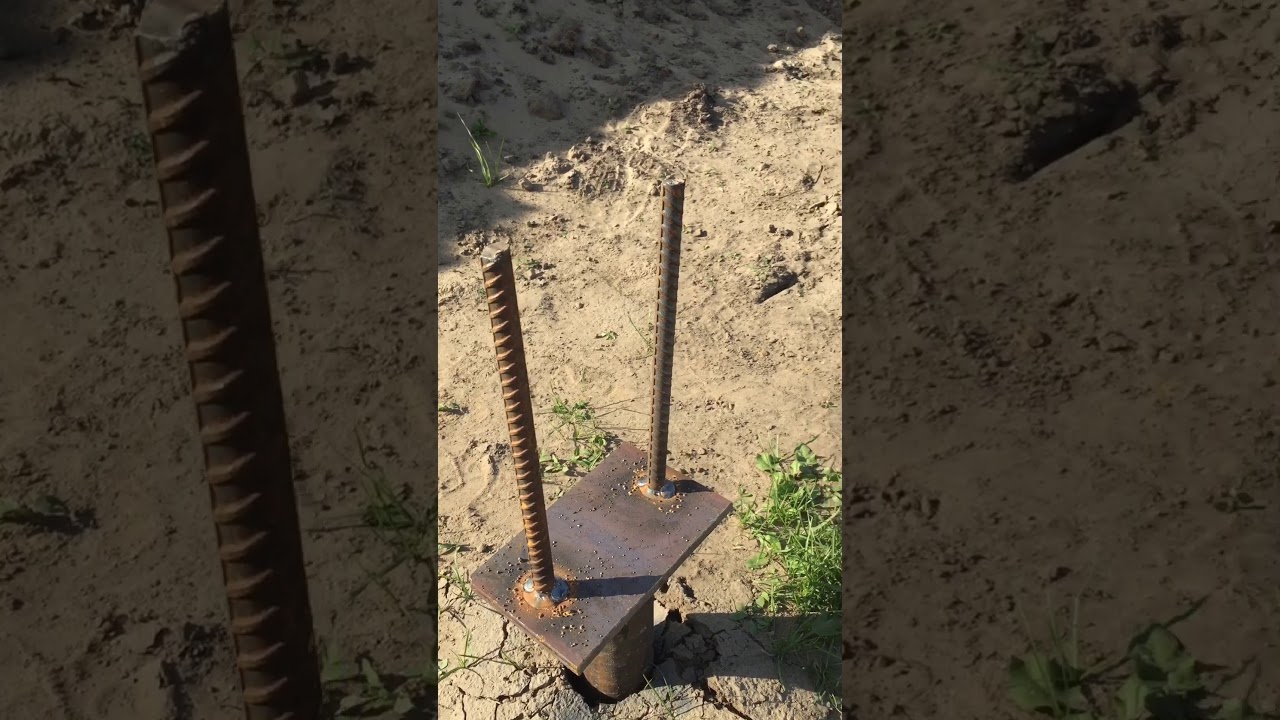 Grade beam on screw piles