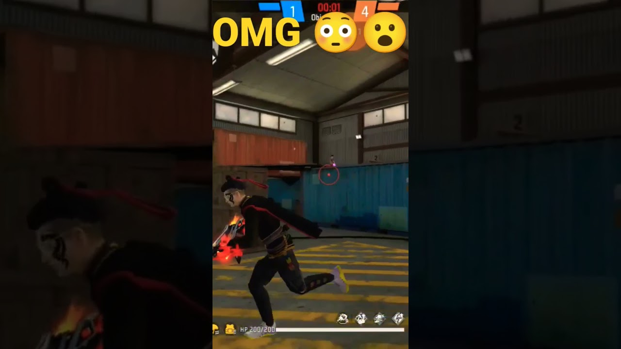 1 Vs 1 IQ Ivl 9999999+Gameplay #maskedgamer #freefire #overconfidence