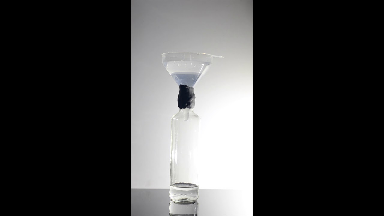 Der scheinbar verstopfte Trichter