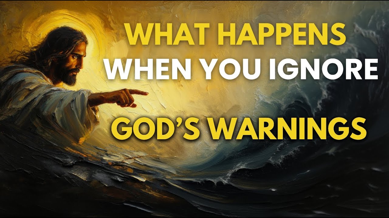 Что происходит, когда вы игнорируете предупреждения Бога?