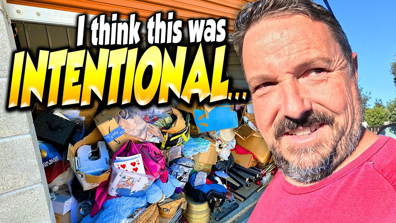 OLD STORAGE OWNER LEFT EVERYTHING... (This was deliberate)