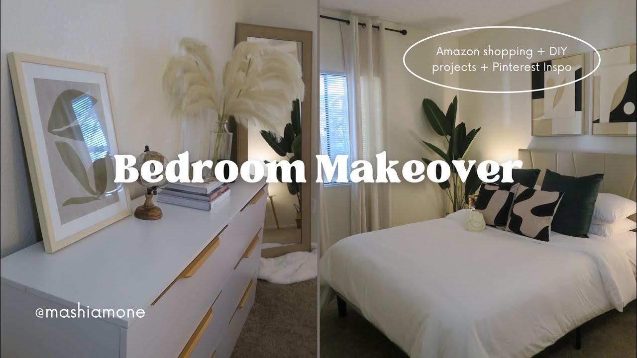 LUXURY BEDROOM MAKEOVER 2023 | Room Tour, Pinterest Inspired, Minimal and Calm #homedecor