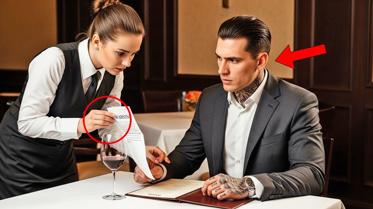 Waitress Slipped a Note to the Mafia Boss — “Your Girlfriend Sold You Out. They’re in Position.”