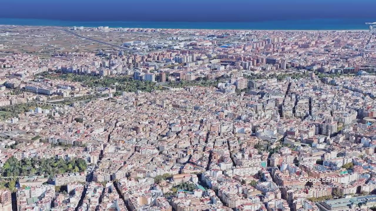 Valencia Aerial View 3D  Spectacular 4K Drone Tour of Spain&rsquo;s City of Arts & Beaches