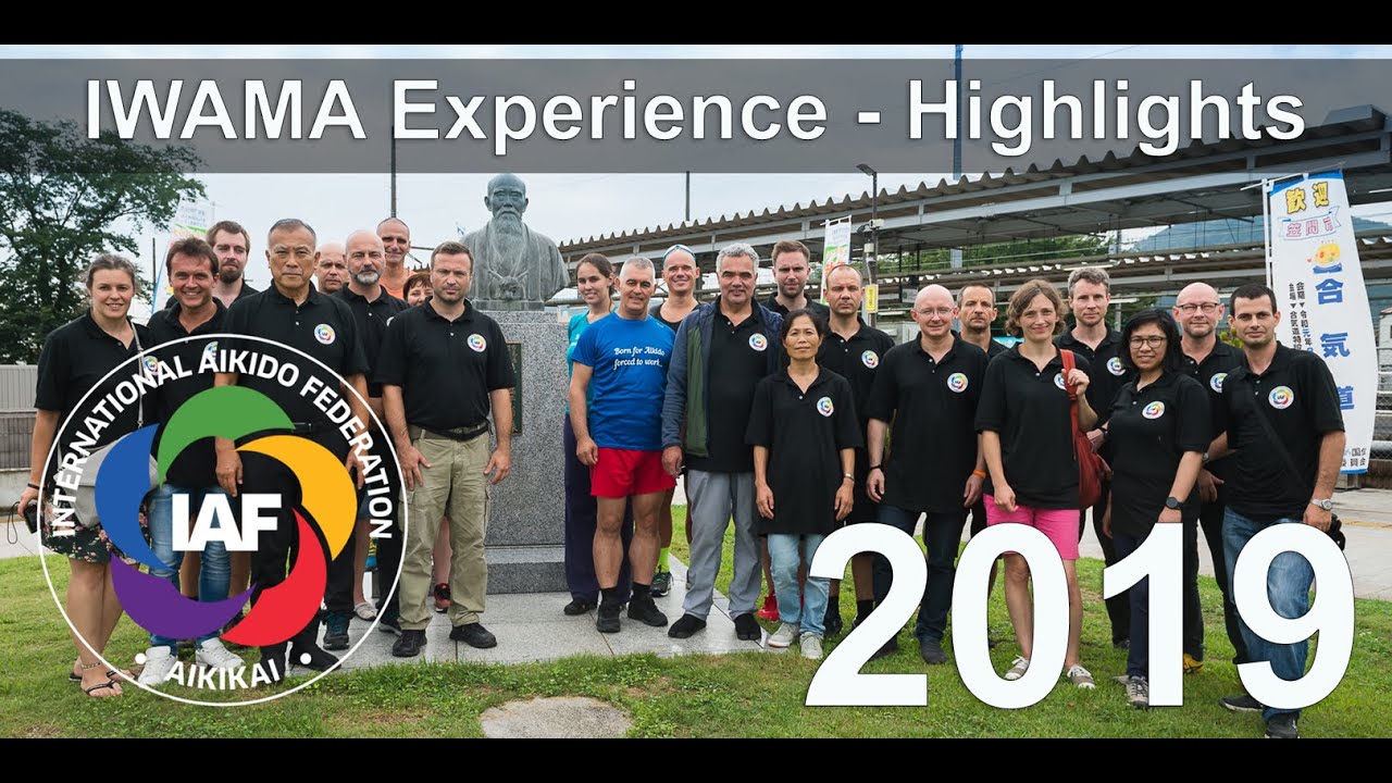 IAF Team joining the Ibaraki Event with Doshu - Aikido Highlights