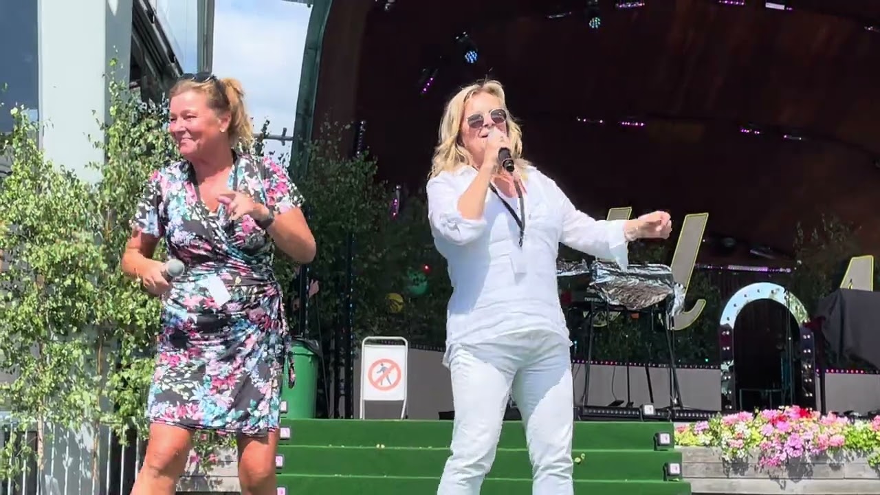 ALLSÅNG PÅ SKANSEN (repet) Elisabeth Andreassen & Lotta Engberg. Medley. Rep 2. Tisdag 30 juli 2024