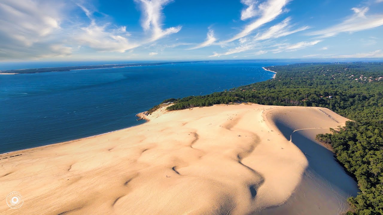 Dune du Pilat Aerial View | France’s Natural Wonder in 4K