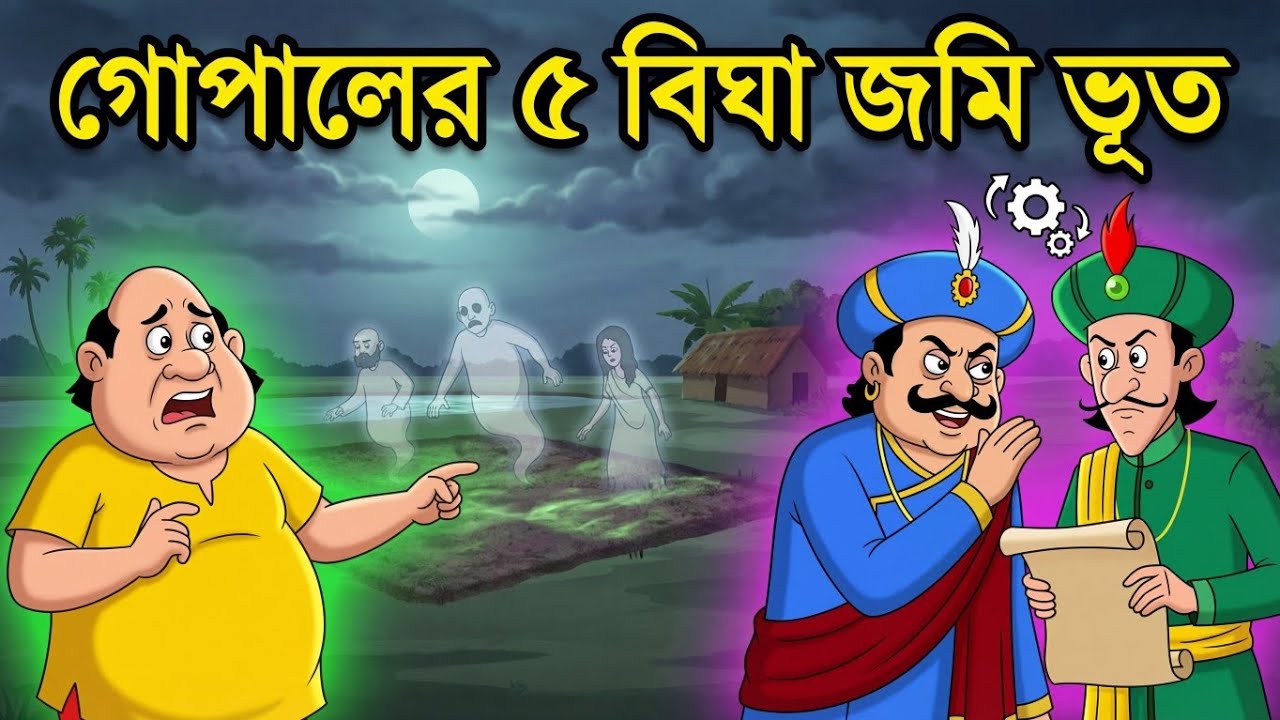 গোপালের পাঁচ বিঘা জমি | Gopal Bhar Bangla Cartoon 2026 | 