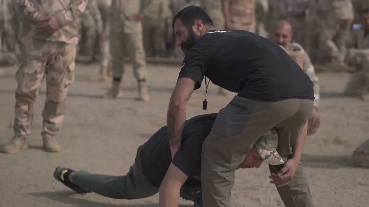 تدريبات دورة القوات الخاصة العراقية ..#آصف_محمد