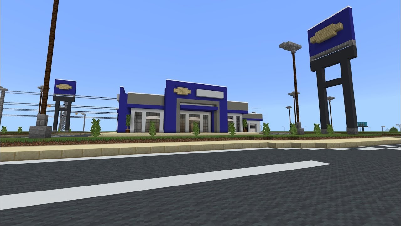 Minecraft: City Of Evansburg - Episode 6 - Car Dealership! (Speed Build)