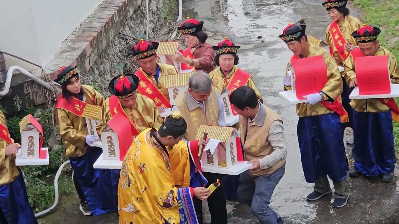 放水燈 玉敕鳳山代天府 乙巳年十二月初十一 啟建 祈安五朝王醮 慶典2026／1／29日