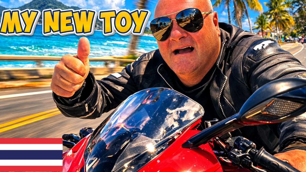 MY NEW TOY BOUGHT IN PATTAYA.