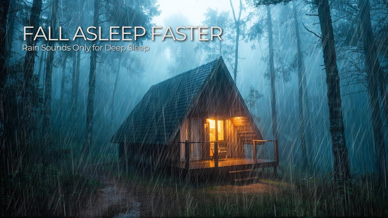 You Will Sleep Fast 🌧️ Cozy Farmhouse Rain & Thunder Sounds (LIVE)