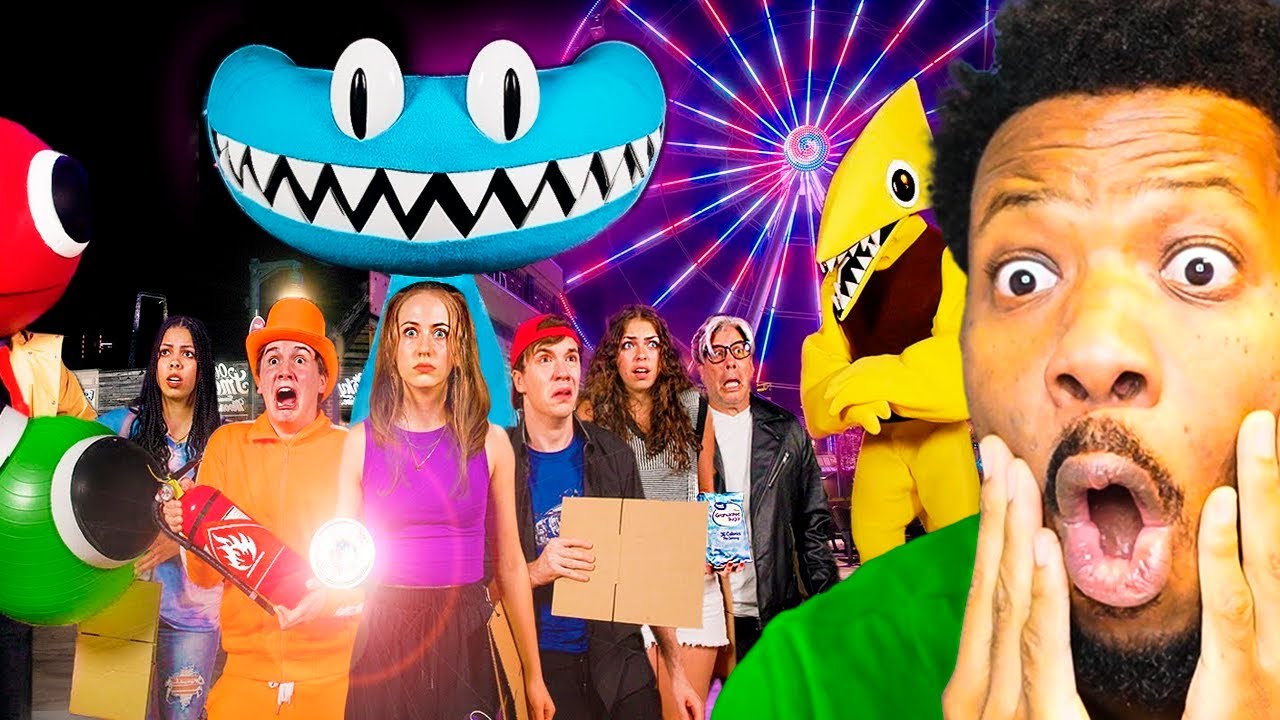 BigB Reacts to RAINBOW FRIENDS Chapter 2 IN REAL LIFE!