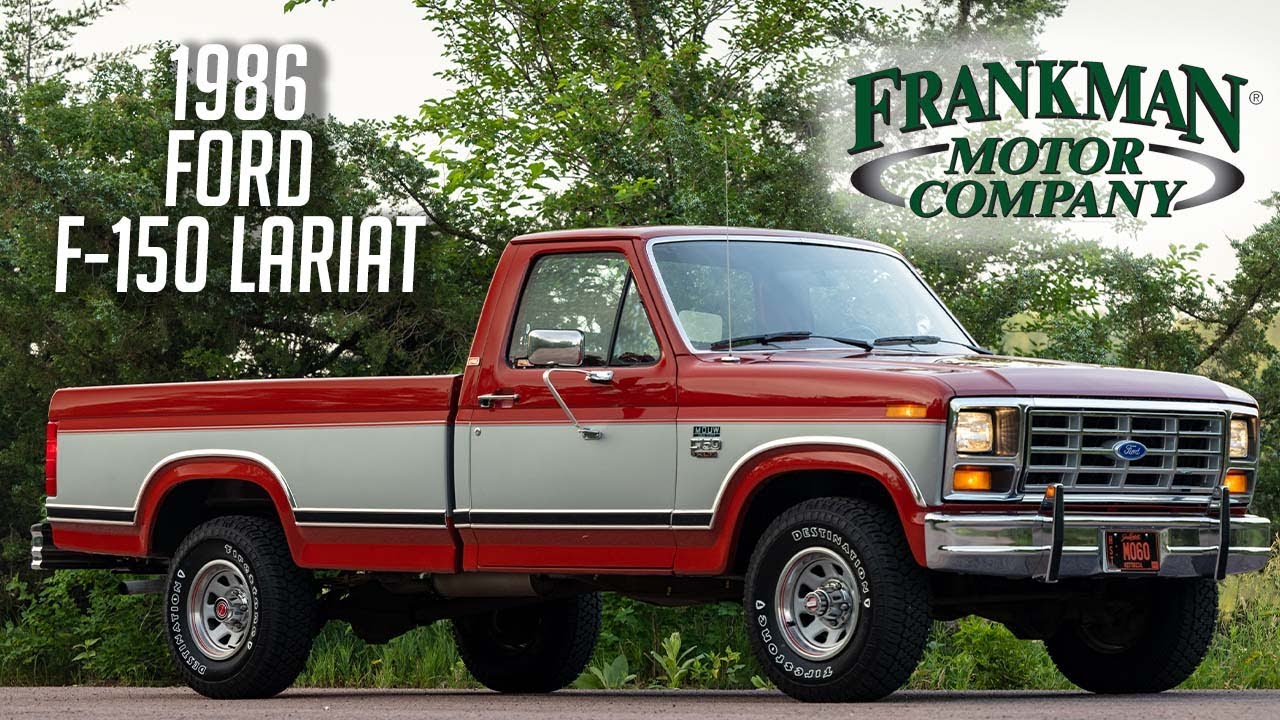 51,500 Mile - 1986 Ford F-150 Lariat - Frankman Motor Company - Walk Around & Driving
