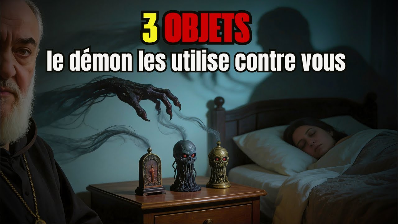 3 Objets dans Votre Chambre que le DÉMON Utilise — Padre Pio a Averti