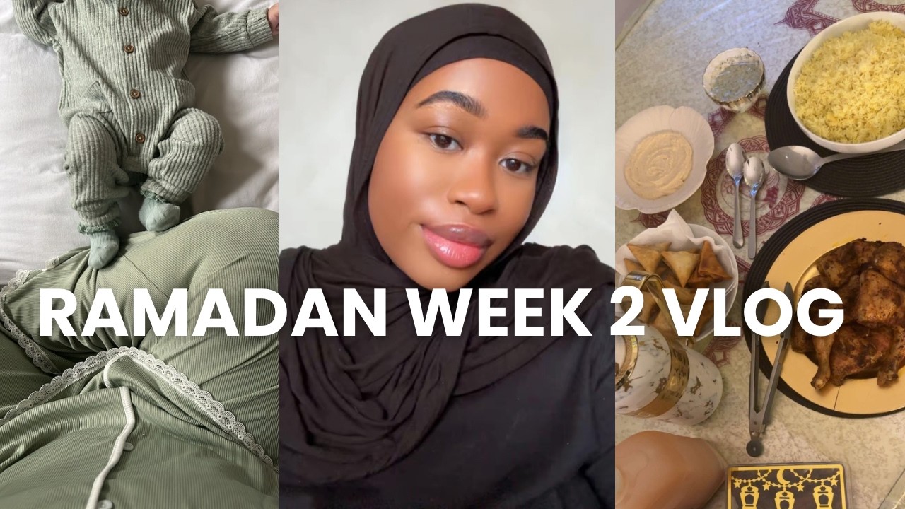 RAMADAN WEEK 2|UNBOXING HAUL, NEW PUSHCHAIR & HOSTING IFTAR