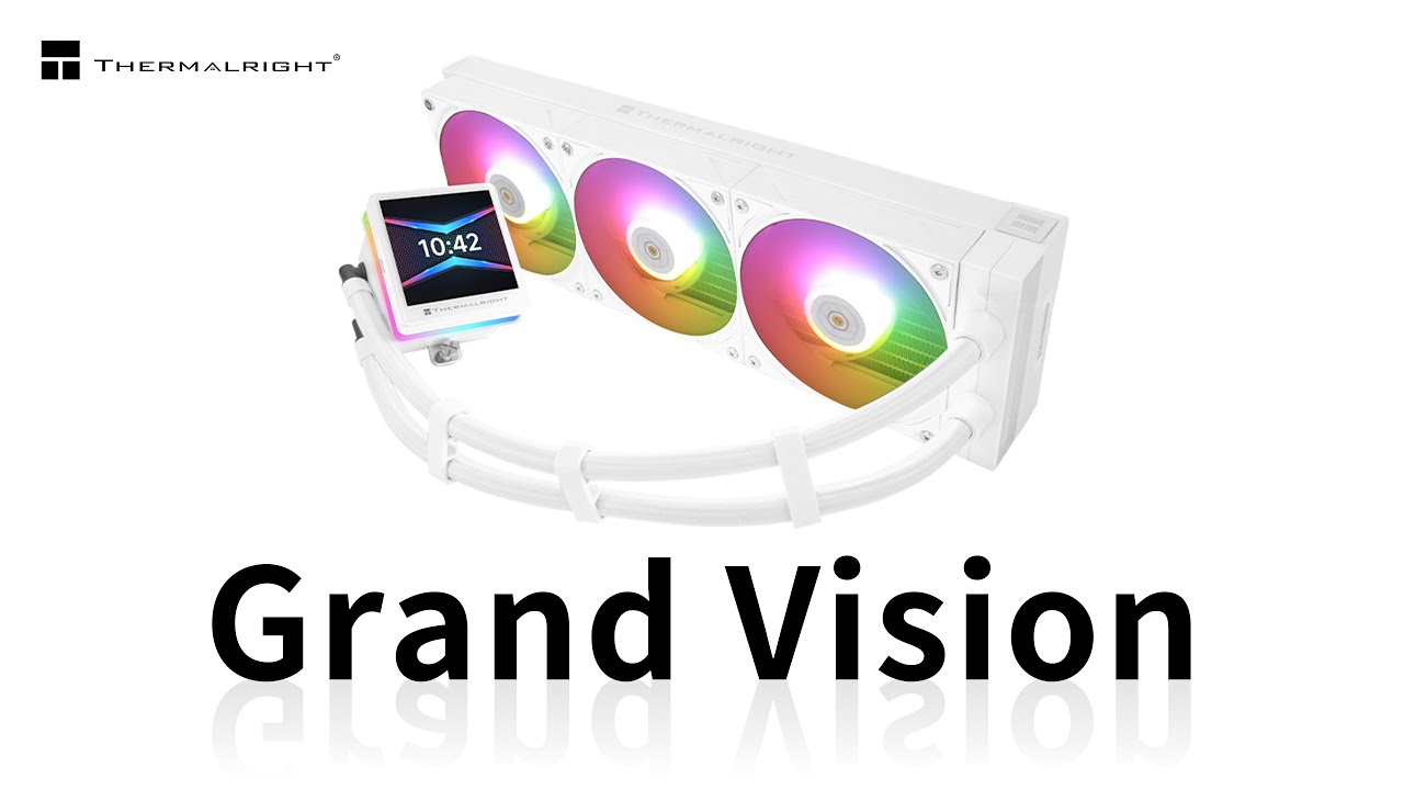 THERMALRIGHT Grand Vision Liquid LCD CPU Cooler Install for LGA1700/1851, AMD AM4 AM5