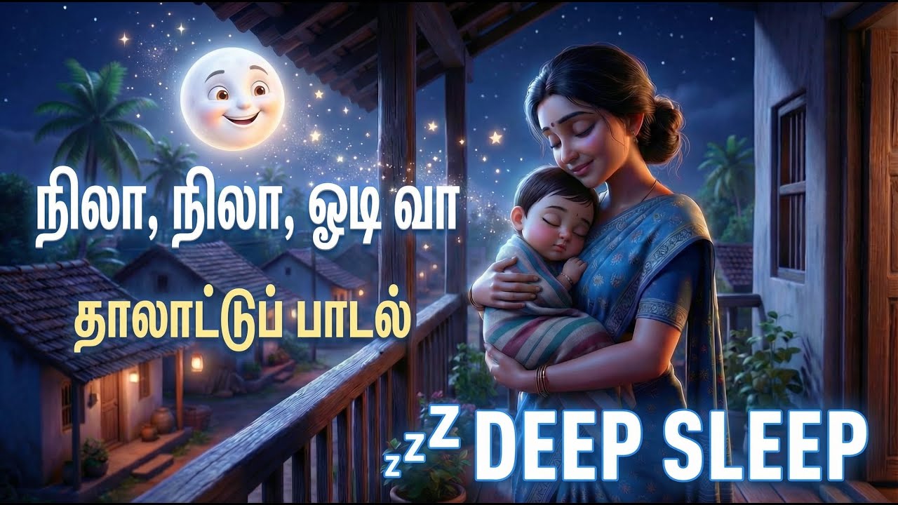 நிலா நிலா ஓடி வா 🌙|Thalattu Paadal  Baby Sleep Song|JoyKids 