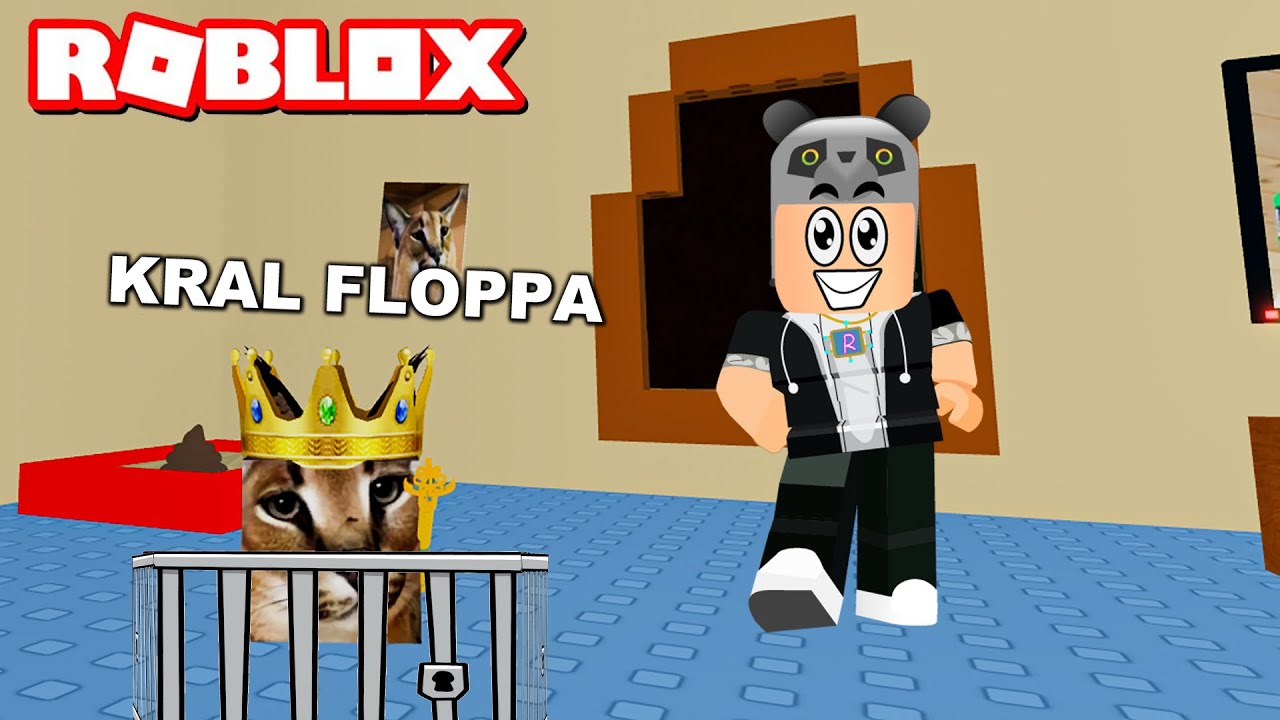 Kral Floppa Buldum!! Floppaları Bul - Panda ile Roblox Find The Floppa Morphs