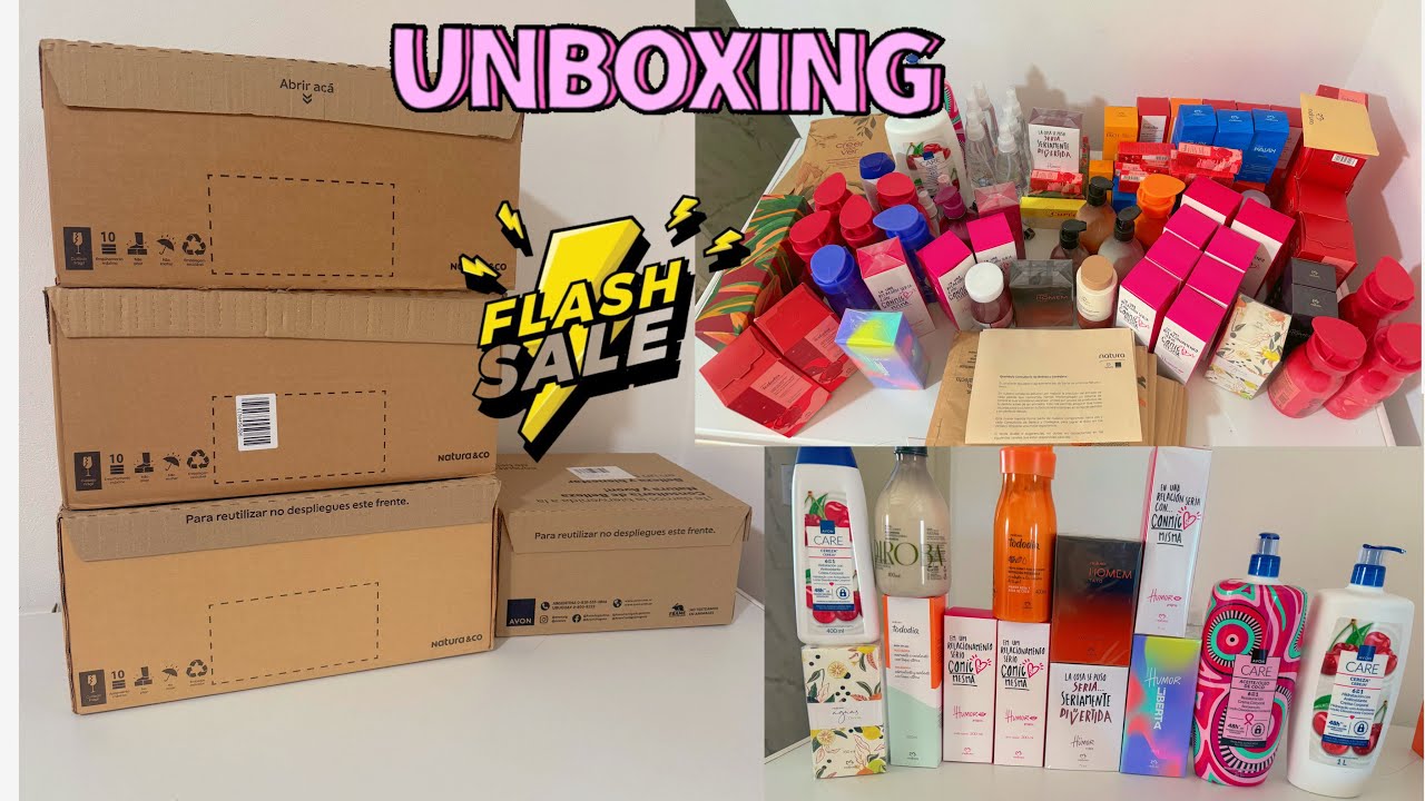 UNBOXING NATURA-AVON CICLO 17 2025 + FLASH SALE