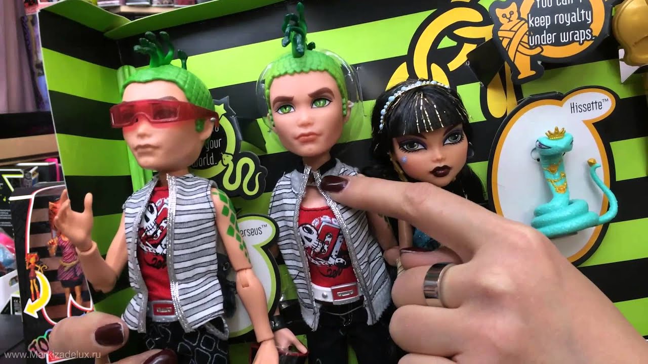 Распаковка Дьюс Школа Монстров Deuce Ghouls Alive обзор на русском