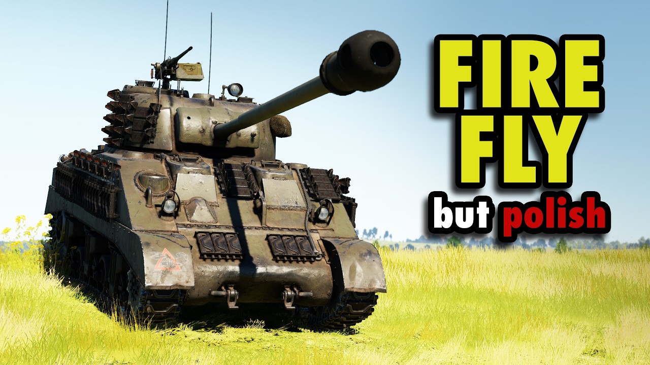 FIRING HARDENED PIEROGI AT TIGER TANKS - Sherman Firefly in War Thunder