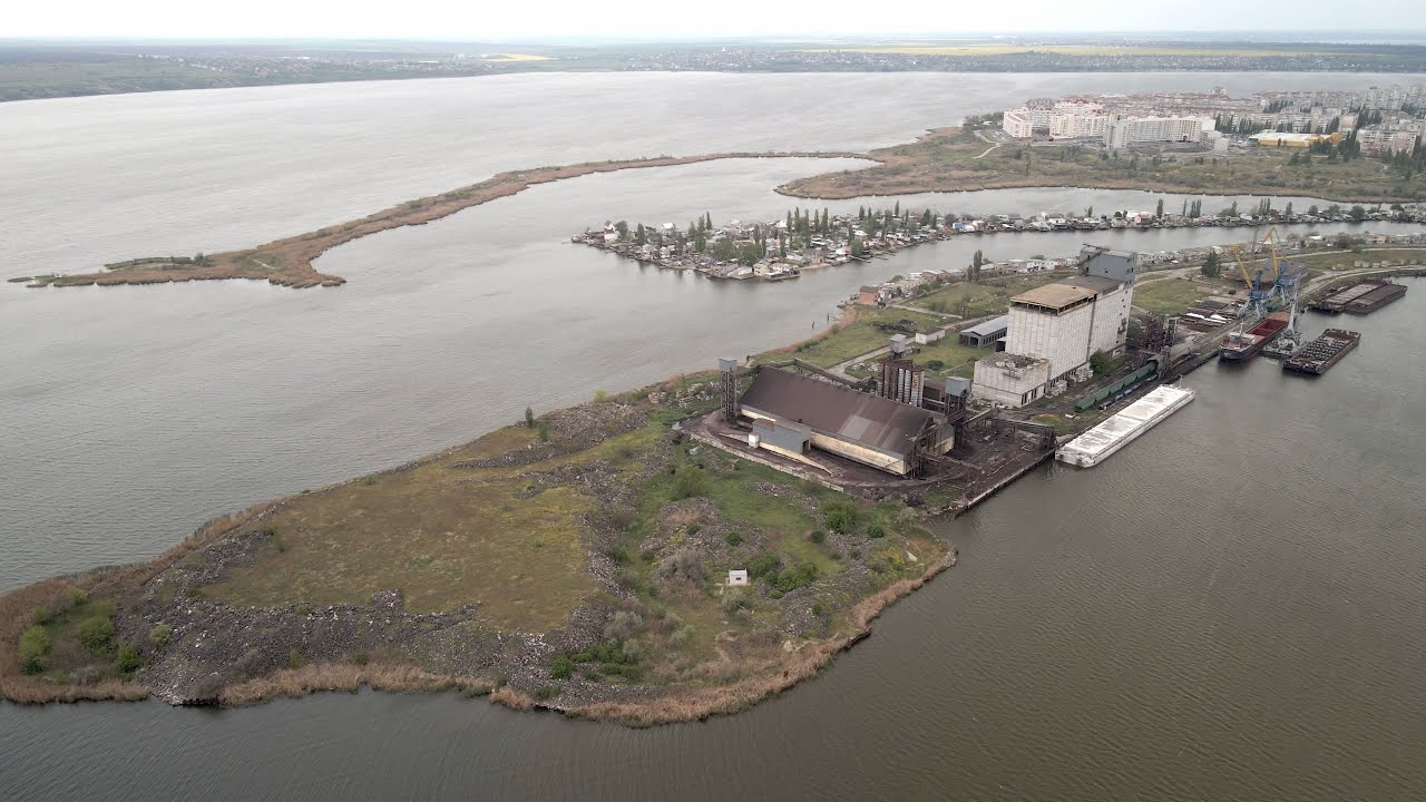 Намыв после дождя, #Николаев 2021 (с высоты птичьего полета) #4K #Air2 #4K #60FPS #Drone