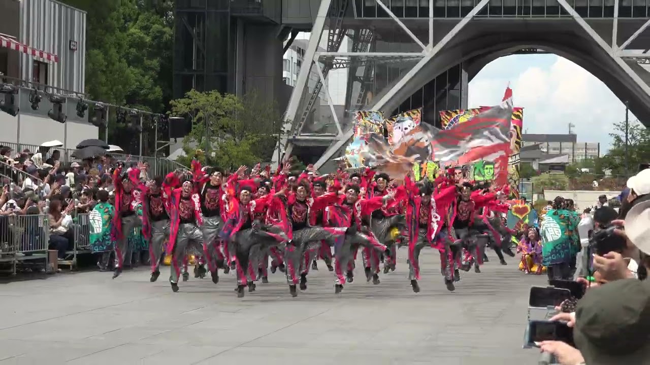 嘉們-KAMON- どまつり 2024　テレビ塔パレード会場　パレード１次審査 Bブロック