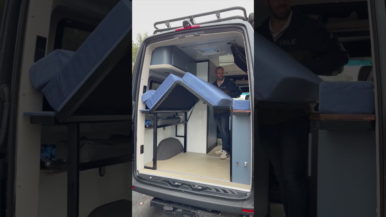 Possibly the best campervan bed layout&hellip; #vanconversion