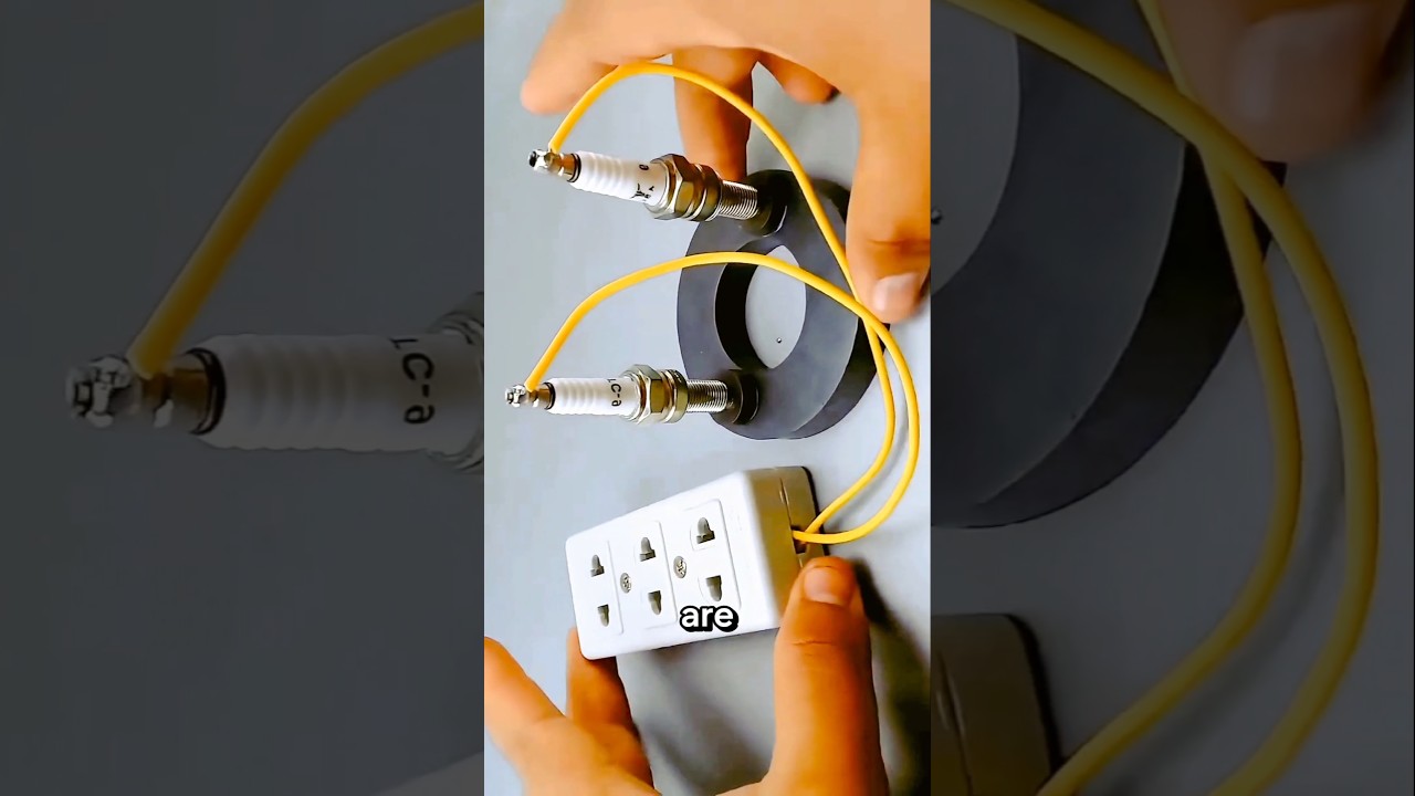 Free Energy Spark Plug Hack? ⚡️ Amazing DIY Experiment! 