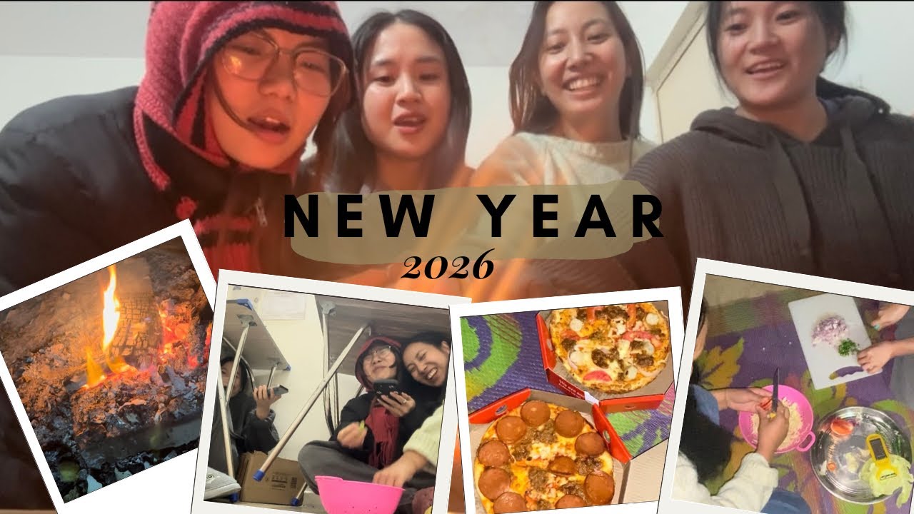 Arunachalee Girls New Year celebration 2025|First New Year In Delhi|