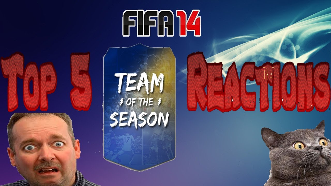 Fifa 14 Ultimate Team | Top 5 TOTS Pack Opening Reactions #2!