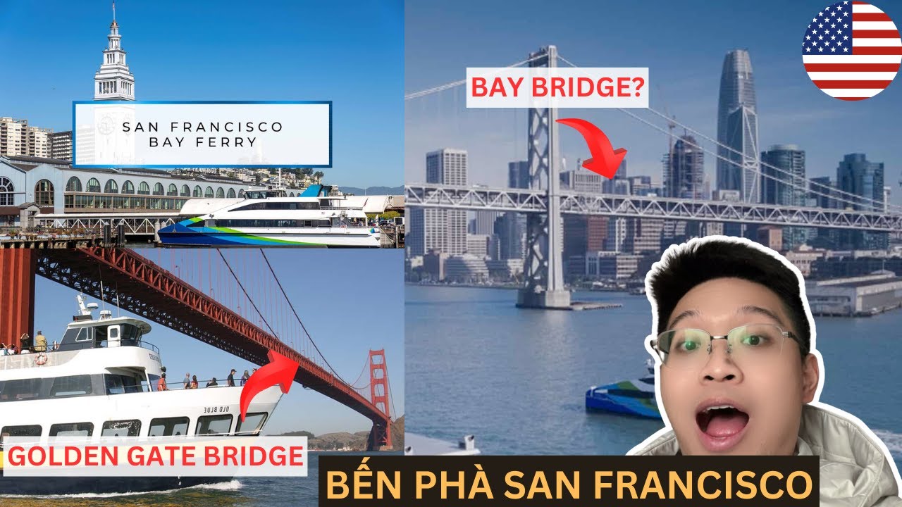 Khám phá Bến phà ở San Francisco - Cầu Bay Bridge - Cà phê nổi tiếng Blue Bottle !!!