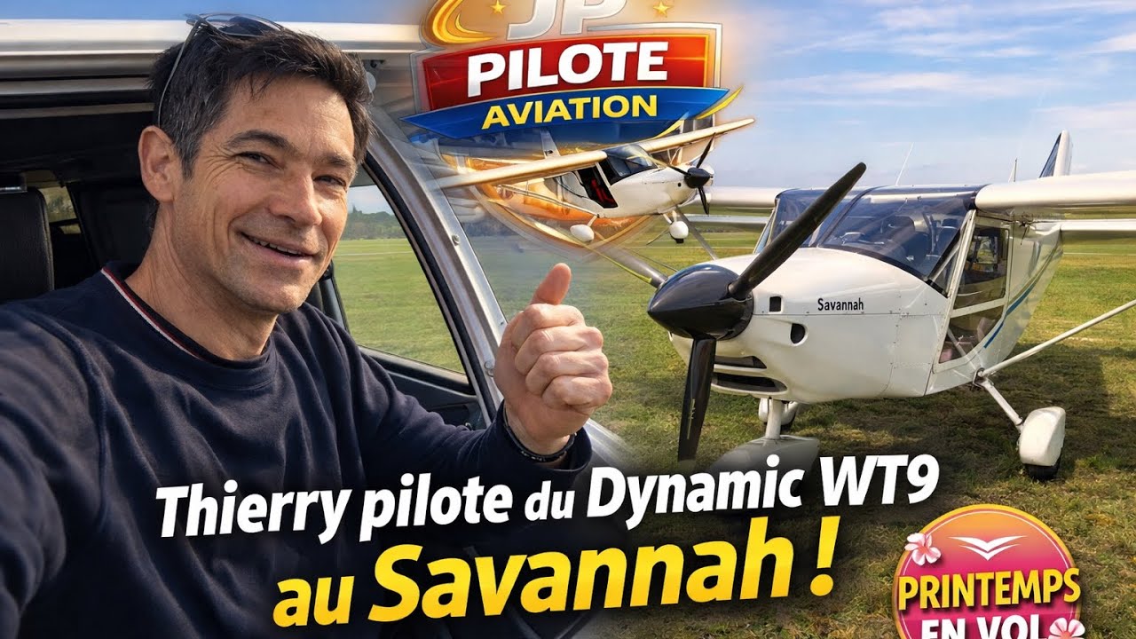 🌤️ Découverte ULM Savannah : Nancy Chambley guidée par Thierry, pilote de WT9
