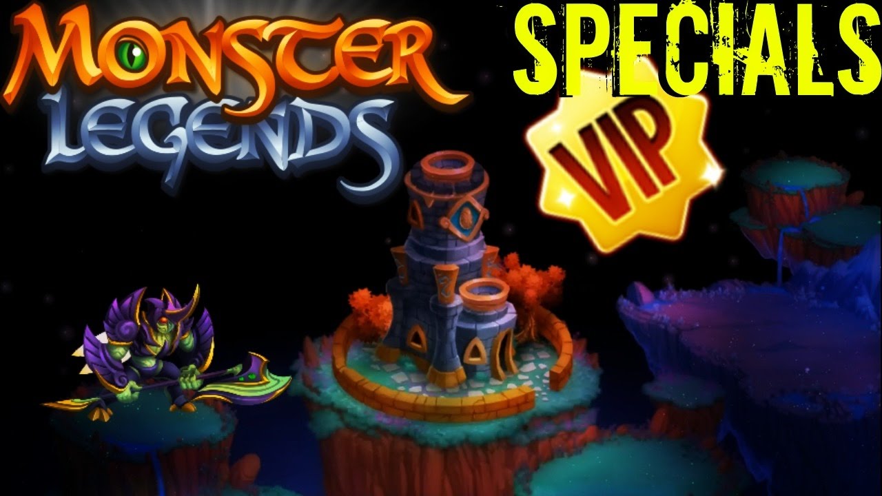 Monster Legends | All VIP Monsters Special Skills | Ultimate Attacks