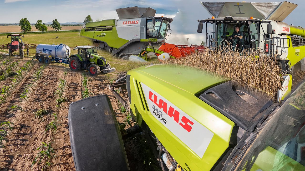 CLAAS Power | Axion 950, 850, 830 | Axos340 | Jaguar | Lexion | East Slovakia Agriculture (ESA)