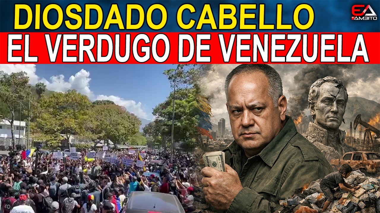 🔴 EL HOMBRE QUE MANEJÓ Y DESTROZÓ A VENEZUELA: LA HISTORIA DE DIOSDADO CABELLO
