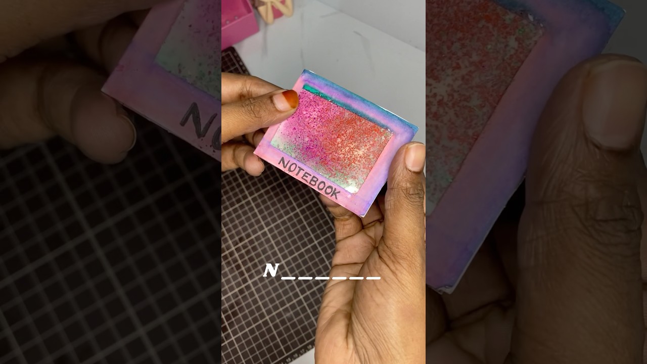 Name crafting challenge😍#diy #craft #shorts