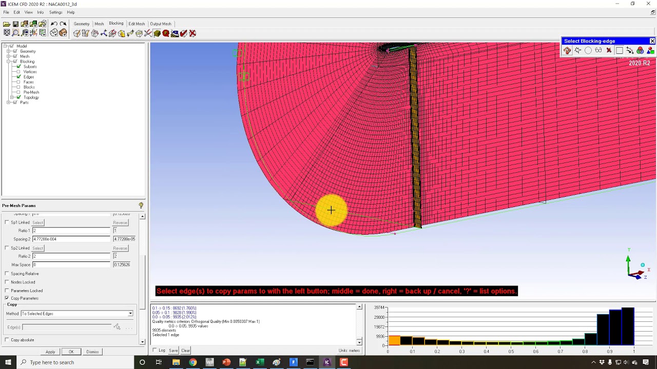 Improving orthogonal quality in Fluent and ICEMCFD | Part 5