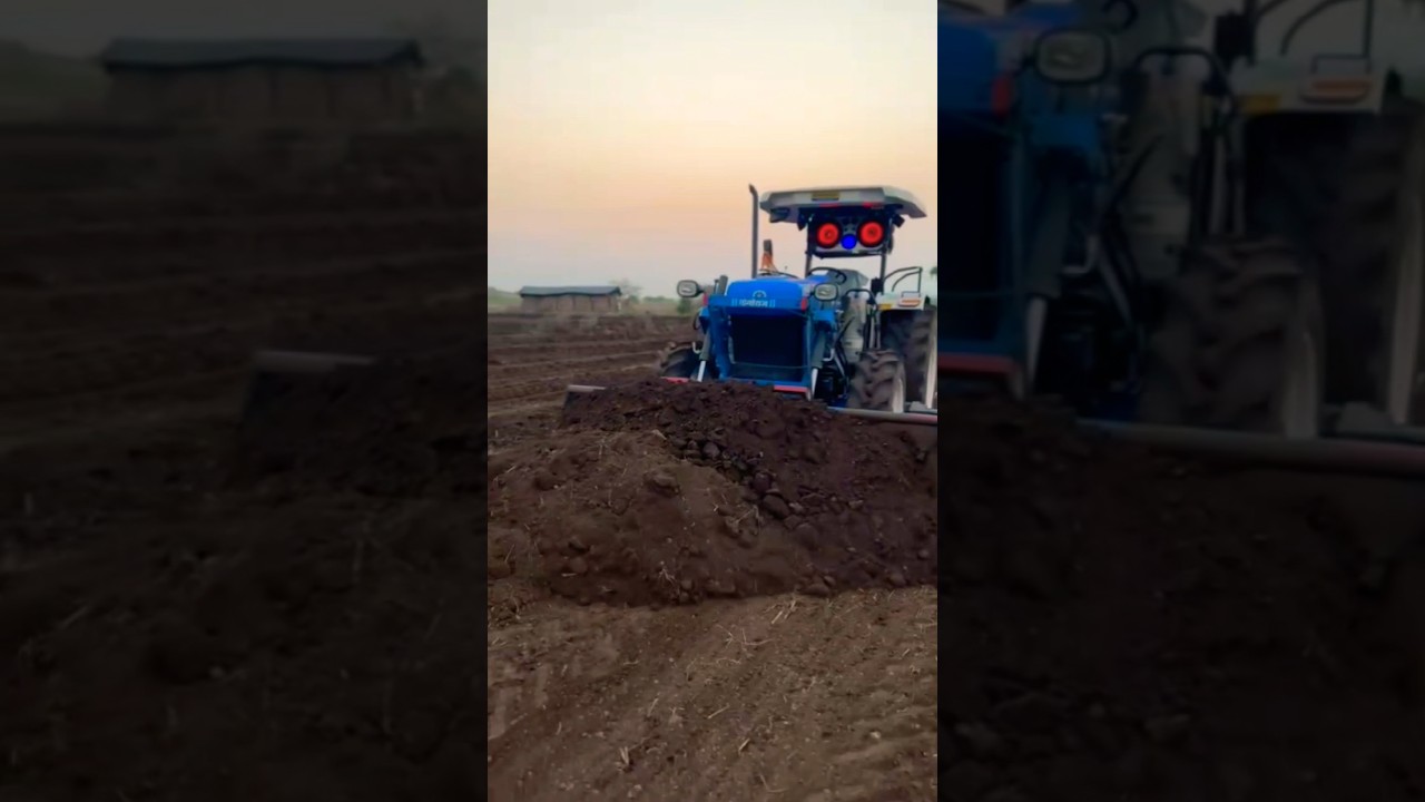 New Holland Tractor Dozar #tractor #farming #jcbdozer