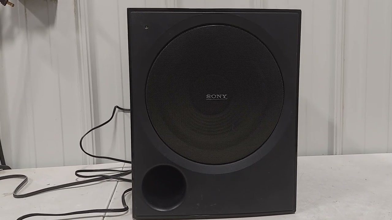 Sony SA-WP780 Active Powered Subwoofer