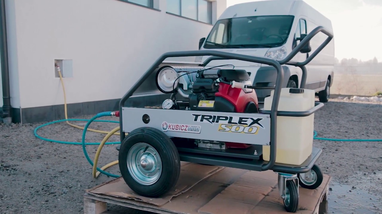 Myjka ciśnieniowa 500Bar KUBICZ DUO Triplex 500 HONDA