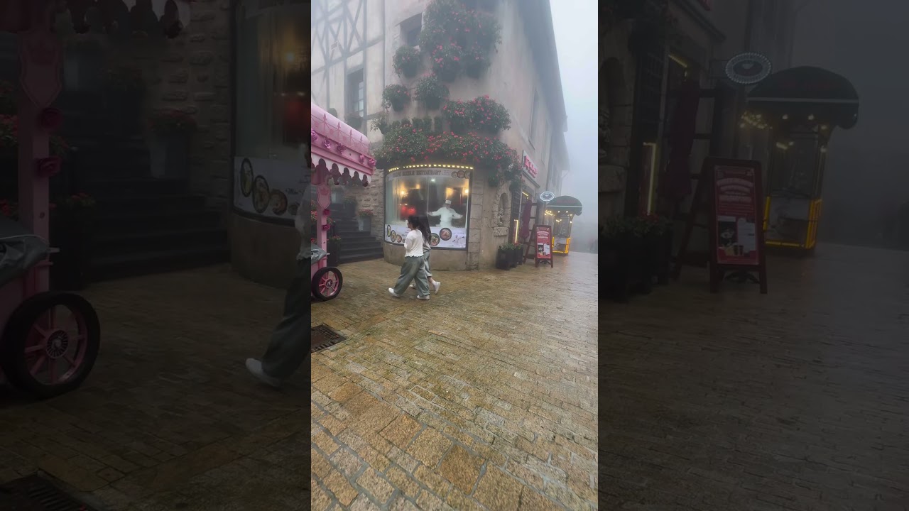 French village (Bana Hills). 